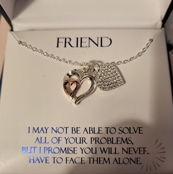 Brilliance, Crystals from Swarovski. Friends Necklace. NIB. - Picture 3 of 5